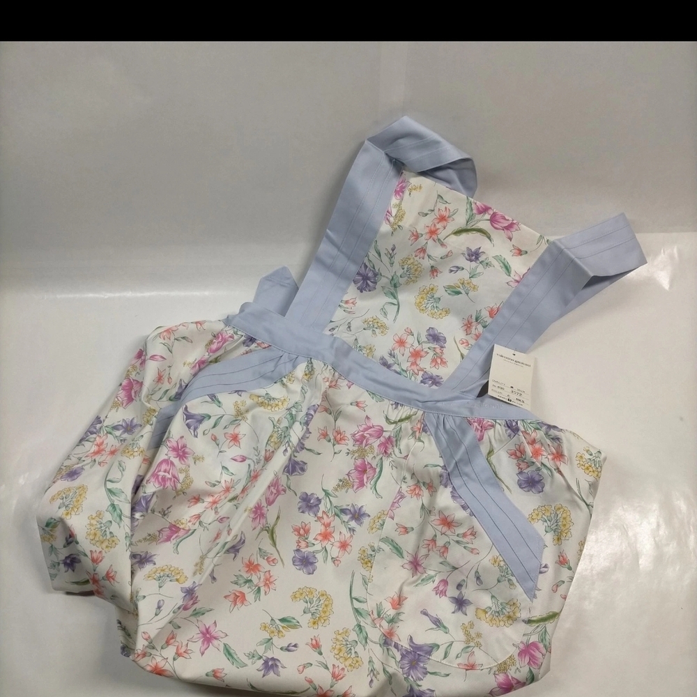 Valentino Garavani Apron NWT Rare Floral Cotton Luxury Gift O/S W/Box W/Pockets - Picture 3 of 12